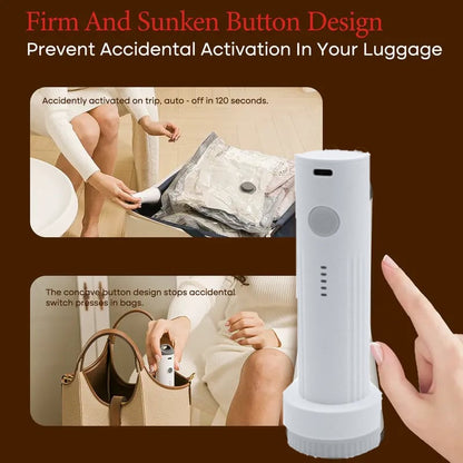 🎖️Limited-time 50% off⏰✨X7 Cordless Travel Vacuum Bag