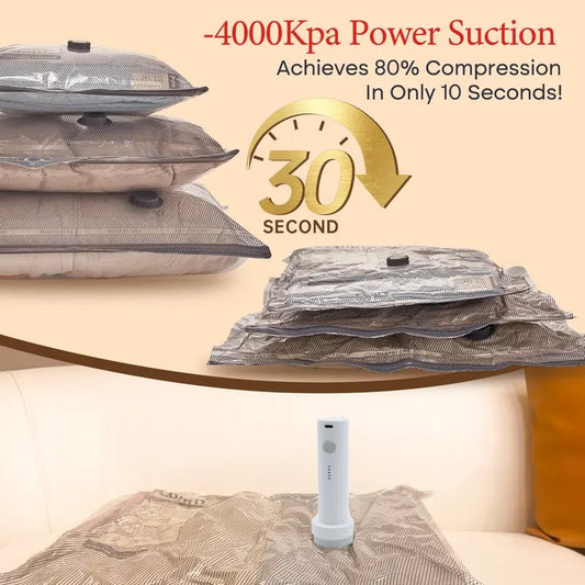 🎖️Limited-time 50% off⏰✨X7 Cordless Travel Vacuum Bag